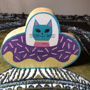 Colorful Cat Toy with Sprinkles Design